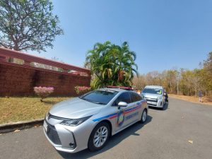 ภารกิจอำนวยความสะดวกคณะท่องเที่ยวและกีฬาจังหวัดบุรีรัมย์